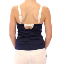 Blue Sailor Motive Tank Top Dolce & Gabbana