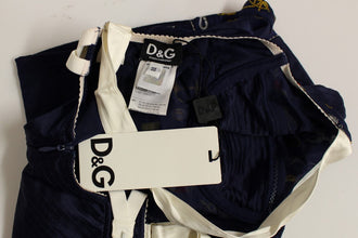 Blue Sailor Motive Tank Top Dolce & Gabbana