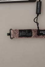 Gray Fantasy Print Adjustable Neck Papillon Bow Tie Dolce & Gabbana