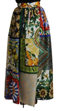 Multicolor Patchwork Sicily Long Maxi Skirt Dolce & Gabbana
