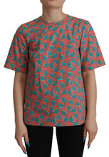 Pink Sail Boat Print Cotton T-shirt Dolce & Gabbana