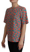 Pink Sail Boat Print Cotton T-shirt Dolce & Gabbana