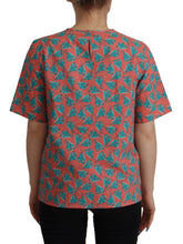 Pink Sail Boat Print Cotton T-shirt Dolce & Gabbana