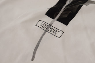 White Black Roses Crewneck Cotton  T-shirt Dolce & Gabbana