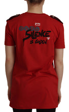 Red Amor Vincit Omnia Crewneck T-shirt Dolce & Gabbana