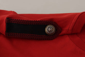 Red Amor Vincit Omnia Crewneck T-shirt Dolce & Gabbana