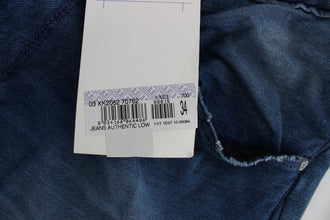 Blue Wash Denim Cotton Stretch Slim Fit Jeans Acht