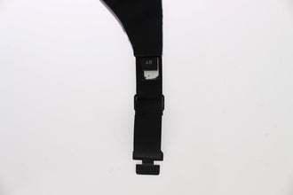 Gray Waist Belt Silk Cummerbund Dolce & Gabbana