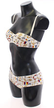 White Sailor Bra Panty Stretch Underwear Dolce & Gabbana