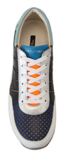 Multicolor Leather Sport Low Top Sneakers Dolce & Gabbana