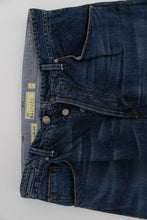 Blue Wash Cotton Baggy Loose Fit Jeans Acht