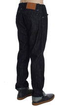 Blue Cotton Regular Straight Fit Jeans Acht