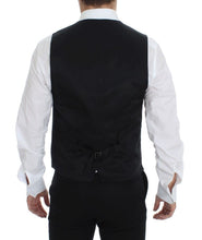 Gray Wool Formal Dress Vest Gilet Weste Dolce & Gabbana