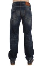 Blue Wash Straight Fit Low Waist Jeans Acht