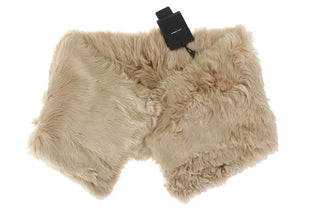 Beige Alpaca Collar Scarf Dolce & Gabbana