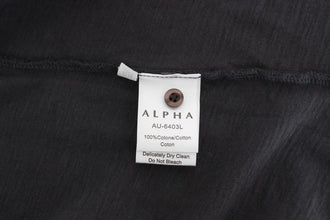 Gray Cotton Button Down Casual Shirt Alpha Massimo Rebecchi
