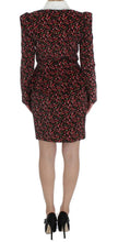 Black Multicolor Floral Suit BENCIVENGA