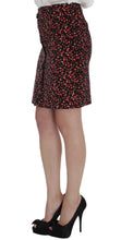 Black Multicolor Floral Suit BENCIVENGA