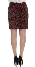 Black Multicolor Floral Suit BENCIVENGA