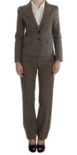 Beige Wool Cotton Suit BENCIVENGA