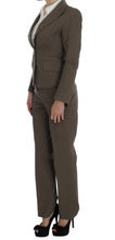 Beige Wool Cotton Suit BENCIVENGA