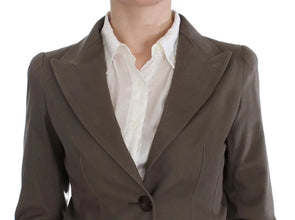 Beige Wool Cotton Suit BENCIVENGA