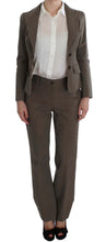Beige Wool Cotton Suit BENCIVENGA
