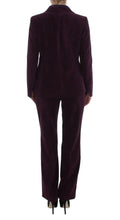Purple Wool Suit T-Shirt Set BENCIVENGA