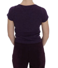 Purple Wool Suit T-Shirt Set BENCIVENGA