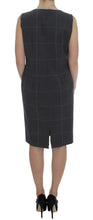 Gray Stretch Sheath Dress Suit Set BENCIVENGA
