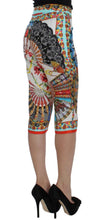 Multicolor Majolica Sicily Silk Pants Dolce & Gabbana