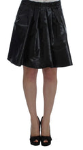 Black Blue Two Piece Suit Skirt & Blazer Exte