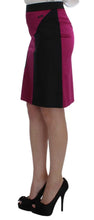 Black Pink Two Piece Suit Skirt & Blazer Exte