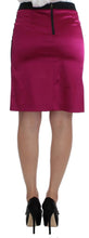 Black Pink Two Piece Suit Skirt & Blazer Exte