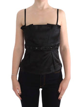 Black Tank Party Evening Top Blouse Exte