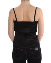 Black Tank Party Evening Top Blouse Exte