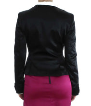 Black Pink Stretch Blazer Jacket Exte