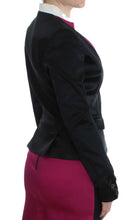Black Pink Stretch Blazer Jacket Exte