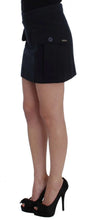 Blue Cotton Denim Mini Skirt GF Ferre