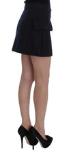 Blue Cotton Denim Mini Skirt GF Ferre