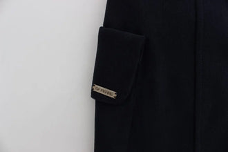Blue Cotton Denim Mini Skirt GF Ferre