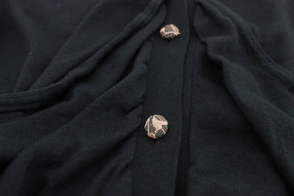 Green Button Down Cardigan Sweater PINK MEMORIES