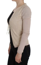 Pink Floral Lace Wrap Sweater PINK MEMORIES