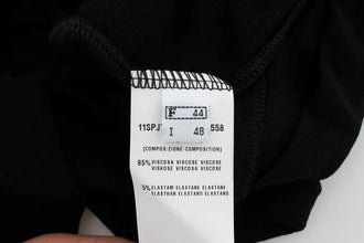 Black Stretch Sleeveless Blouse PLEIN SUD