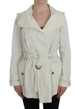 White Trench Coat Jacket PLEIN SUD