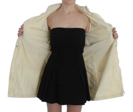 Beige Weather Proof Trench Jacket Coat P.A.R.O.S.H.