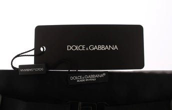 Silver Wide Belt Silk Cummerbund Dolce & Gabbana