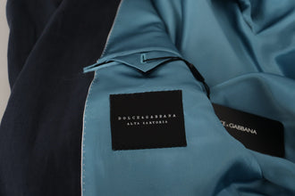 Dark Blue ALTA SARTORIA Jacket Coat Blazer Dolce & Gabbana