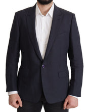 Dark Blue ALTA SARTORIA Jacket Coat Blazer Dolce & Gabbana