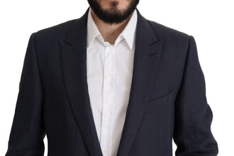 Dark Blue ALTA SARTORIA Jacket Coat Blazer Dolce & Gabbana